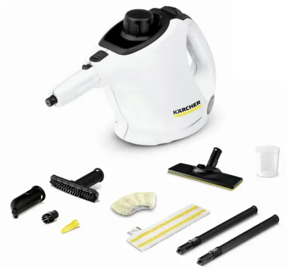 Aparat de curățat cu abur Karcher - SC 1 EasyFix, 1200W, 0.2 l, alb
