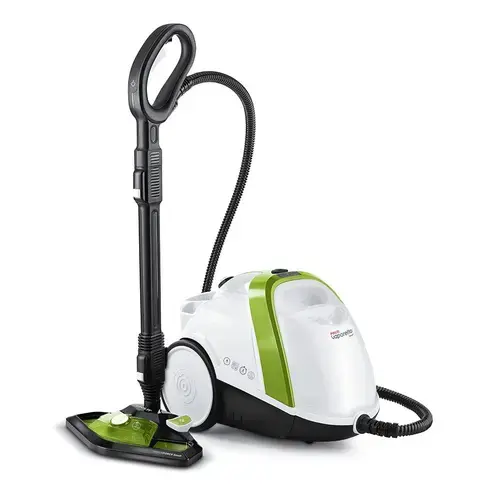 Aparat de Curatat cu Abur Vaporetto Smart 110 Eco, 1500 W, Autonomie Nelimitata de Lucru, 4 Bar, 110 gr min (Alb/Verde)
