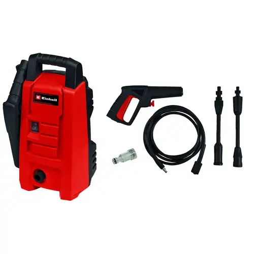 Aparat de curatat cu inalta presiune Einhell TC-HP 90, 1200 W, 90 bar, debit 372 l/h, presiune max 7 bar, furtun 3 m