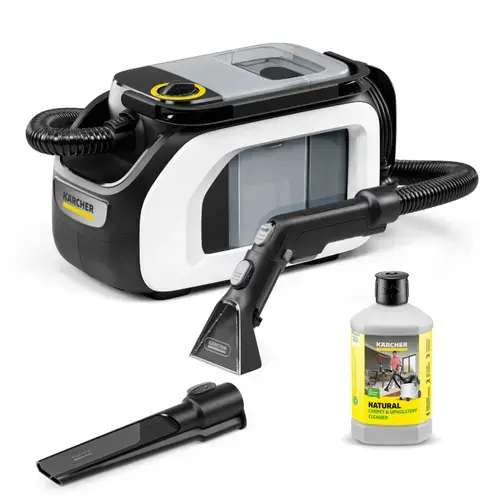 Aparat de curatat cu pulverizare si extractie Karcher SE 3 Compact Home N1, 500W, 1.7/2.9L (Alb/Negru)