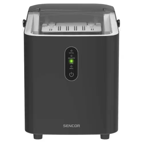 Aparat de facut cuburi de gheata, 120 W, Rezervor 1 l, 12kg/zi (Negru)