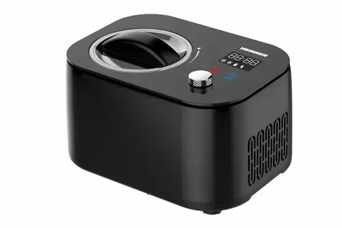 Aparat de facut inghetata HEINNER HCIM-DW14BK, 100 W, 1 L, Timer (Negru)
