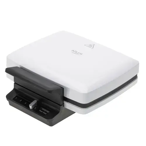 Aparat de facut vafe Adler AD 3085, 1800 W, (Alb)