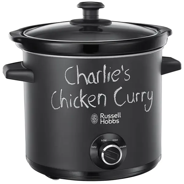 Aparat de gătit lent Russell Hobbs - 24180-56, 200W, 3 programe, negru