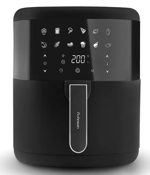 Aparat de gătit sănătos Rohnson - R 2835, 1500W, negru