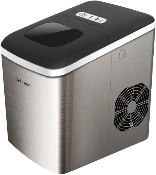Aparat de gheață Rohnson - R-40012, 105W, 1.8 l, argintiu