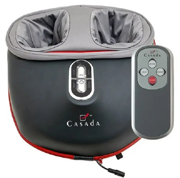 Aparat de masaj pentru picioare Casada - Footinn 2, 30 W, negru/gri