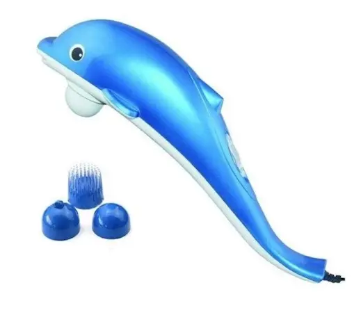Aparat de masaj tip delfin efect anticelulitic tonifiant relaxare 3 accesorii incluse