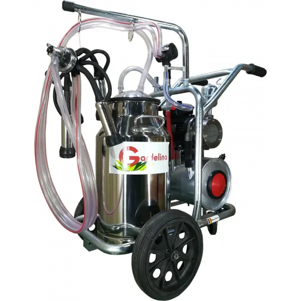 Aparat de muls Vaci Green Line T140 IN IC, 40L INOX, 1 post, 180 l/min, Grup Colector Inox, Tanc Vacuum Inclus