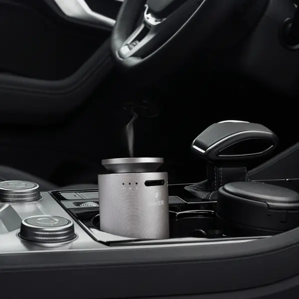 Aparat de odorizare difuzor profesional de parfum pentru masina casa IMKER AromaLUX XS04.AC Argintiu (Silver Pearl)