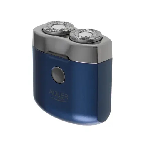 Aparat de ras electric Adler AD 2937, Autonomie 35 minute, USB-C, Lavabil (Albastru)