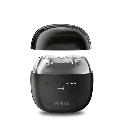Aparat de ras electric ENCHEN Electric Shaver Mini 6S, Uscat si umed, Putere 5W, Autonomie 60 minute, 400mAh (Negru)