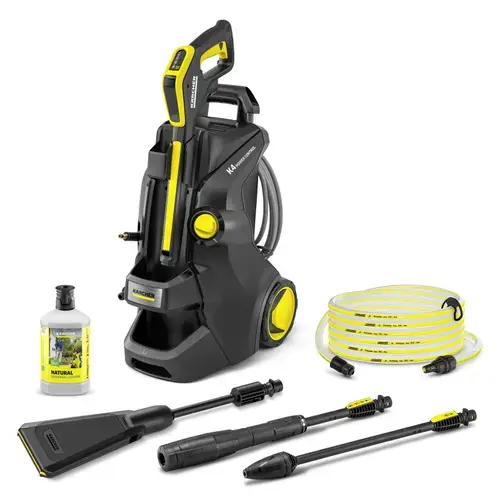 Aparat de spalat cu presiune Karcher K 4 Power Control Go!Further, 20-130 bar, 420 l/h, 1800W (Galben/Negru)