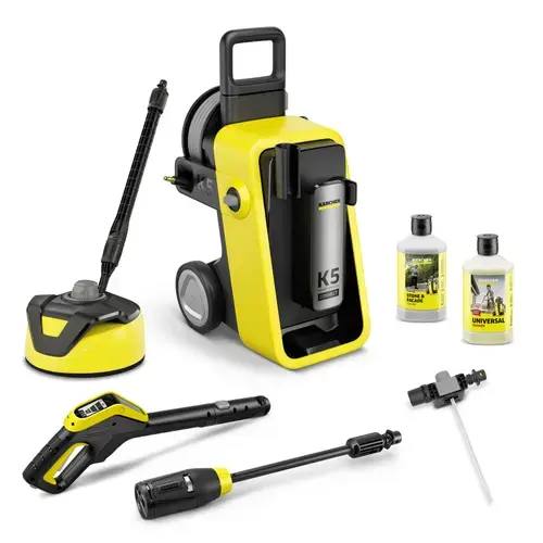 Aparat de spalat cu presiune Karcher K 5 Comfort Premium Connect Home, 145 bar, 2100 W (Galben/Negru)