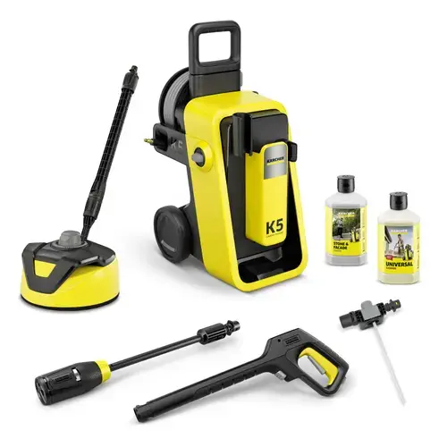 Aparat de spalat cu presiune Karcher K 5 Comfort Premium Home, 500 l/h, 2100 W (Galben/Negru)