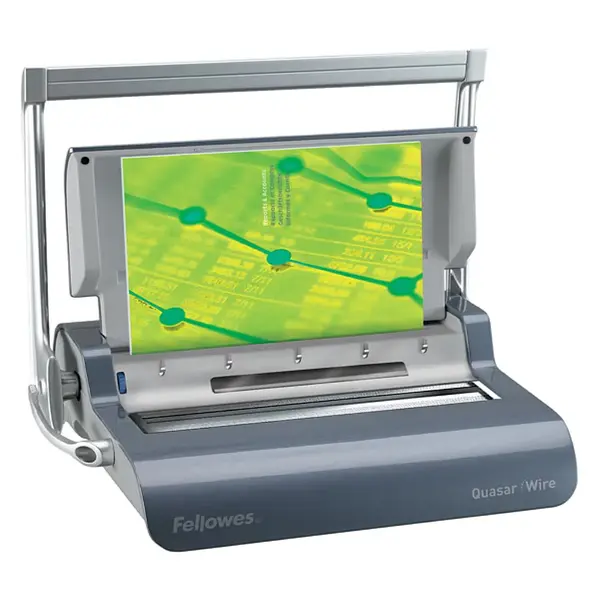Aparat de spiralat manual Fellowes Quasar Wire Aparat de spiralat manual Fellowes Quasar Wire