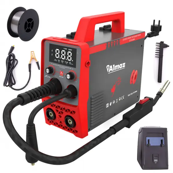 Aparat de sudura ALMAZ MIG 200, Sarma Flux, Gaz, Lift TIG, MMA
