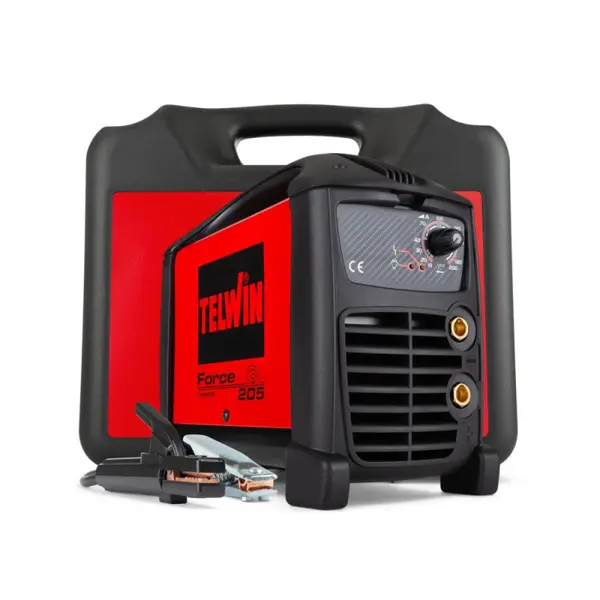 Aparat de sudura cu invertor cu electrozi MMA cu curent continuu (DC), 200A,FORCE 205