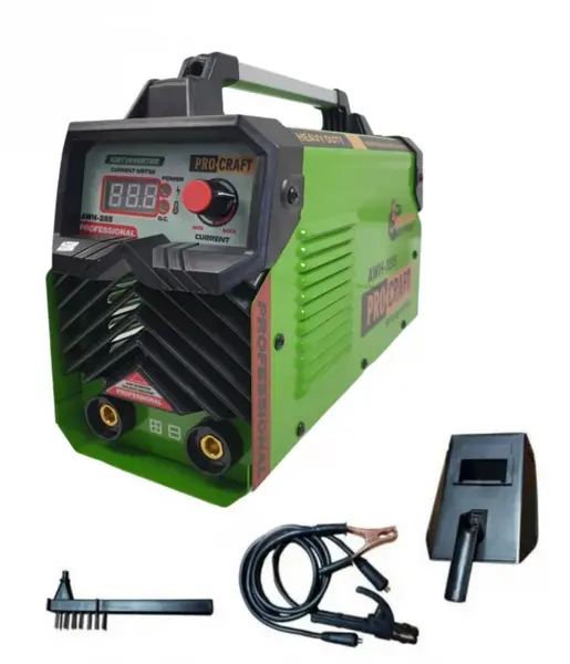 Aparat de sudura, Invertor ProCraft AWH 285 MMA , 285Ah, Accesorii Incluse