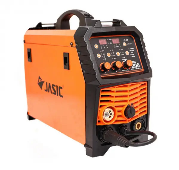 Aparat de sudura Jasic MIG 200 Premium (N2A401), MIG MAG, TIG MMA, 200A, sarma 1.0mm, 1.6-3.2mm