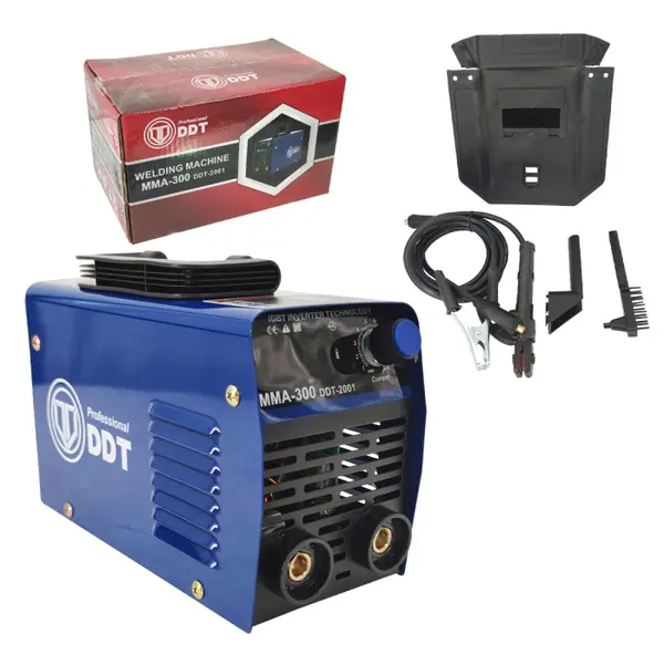 Aparat de sudura tip invertor ,DDT PROFESSIONAL DDT-2001 , MMA 300A, afisaj electronic LCD, Invertor, tehnologie inalta