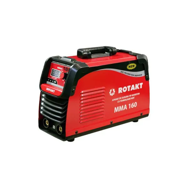 Aparat de tip invertor pentru sudura MMA, ROTAKT MMA 160 cu valiza