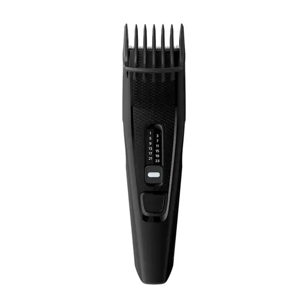 Aparat de tuns Philips HC3510/15, pieptene ajustabil, 0.5-23mm, 13 trepte, cu fir, Negru