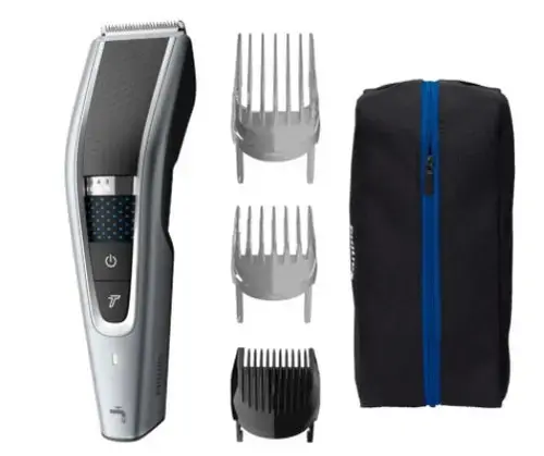 Aparat de tuns Philips HC5630/15, 0.5-28 mm, 28 trepte, Litiu Ion, Lavabil (Argintiu)