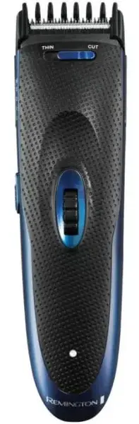 Aparat de tuns Remington HC900, 2 piepteni ajustabili, Acumulator, Autonomie 45 minute (Negru/Albastru)