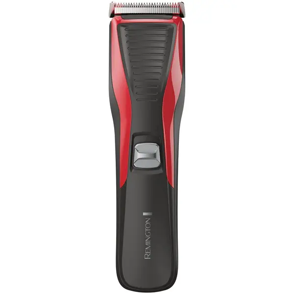 Aparat de tuns Remington My Groom HC5100, 1-23 mm, 12 trepte, Negru/Rosu