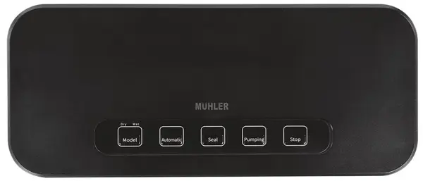Aparat de vidare Muhler - MV-125, 110W, negru cu 10бр. pungi