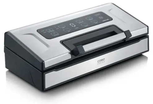 Aparat de vidat Caso – FastVac 3500, 130 W, -0,9 bar, argintiu/negru