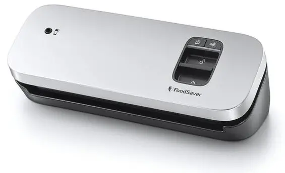 Aparat de vidat FoodSaver - VS1190X-01, 140 W, 0.51 Bar, argintiu/negru