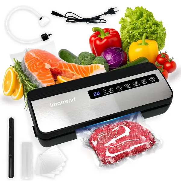 Aparat de Vidat IMA Trend – 130W, 80kpa, 30cm, Furtun caserole, Cutter, Pungi si Rola Incluse