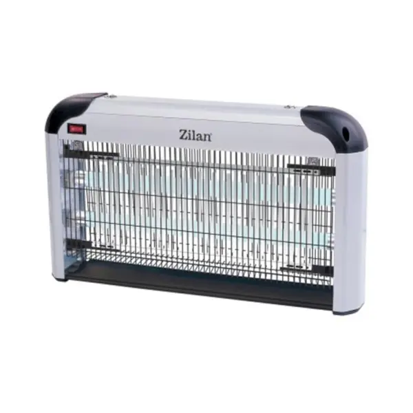 Aparat Electric Anti-Insecte, Doua Lampi UV 8 W, Gri