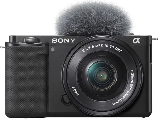 Aparat foto compact pentru vlogging Sony - ZV-E10, E PZ 16-50mm f/3.5-5.6
