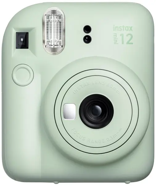 Aparat foto instant Fujifilm - instax mini 12, verde mentă