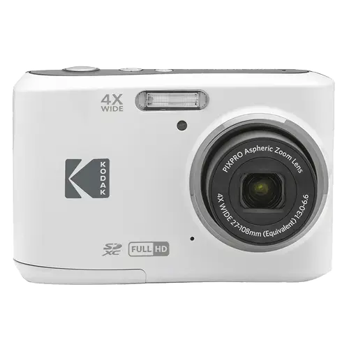 Aparat Foto Kodak PixPro FZ45,16 MP, Zoom 4X, Vlogging, Full HD – 1080p (Alb)