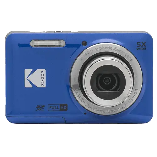 Aparat Foto Kodak PixPro FZ55,16 MP, Zoom 5X, Vlogging, Full HD – 1080p (Albastru)