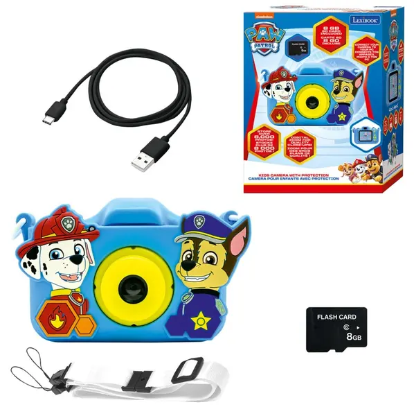 Aparat foto pentru copii cu protecție Lexibook - Paw Patrol