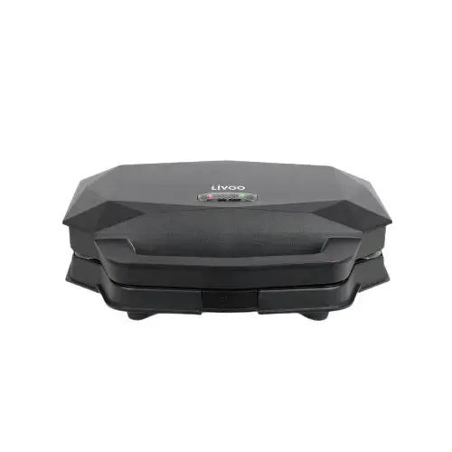 Aparat pentru gaufre/waffle Livoo DOP232, Placi interschimbabile, 1000 W (Negru)