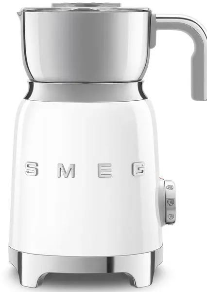 Aparat pentru spumă Smeg - MFF11WHEU, 600ml, alb