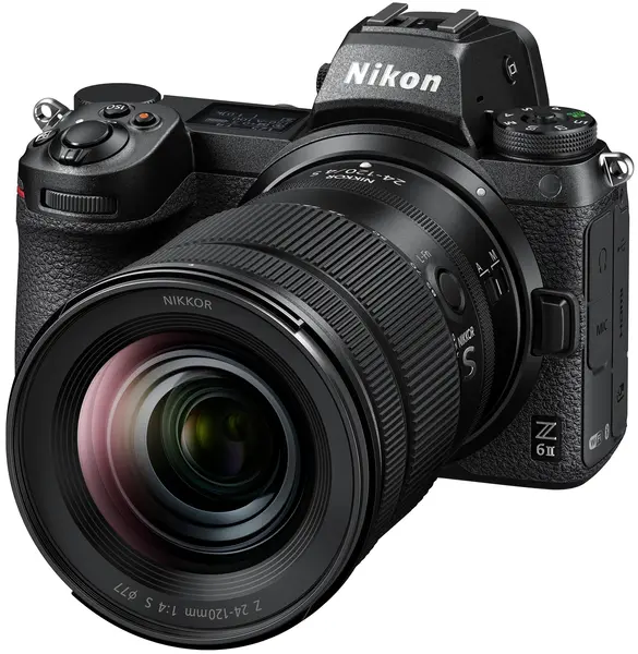 Aparat photo fără oglindă Nikon - Z6 II, Nikkor Z 24-120 mm, f/4S, negru