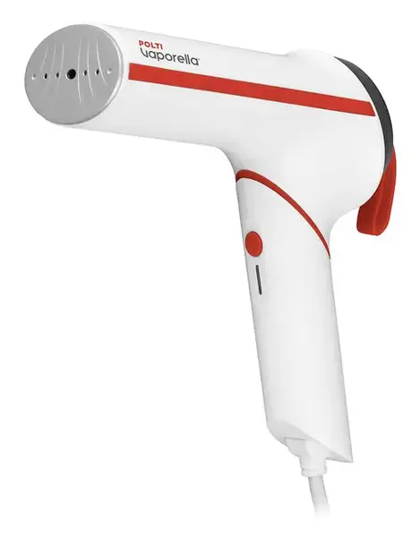 Aparat Portabil de Calcat Vertical cu Abur Vaporella GSM50R, 800 W, incalzire 30 sec, emisie abur 16 g min (Alb/Rosu)
