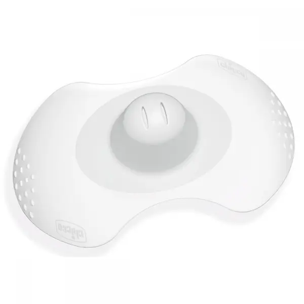 Aparatoare Chicco din silicon pentru mamelon marimea S-M, 2buc, 0luni+