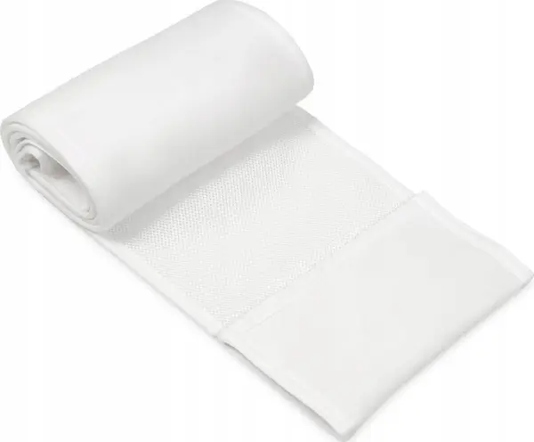 Apărătoare pentru pătuț Baby Matex - Air, 180 x 30 cm, alb