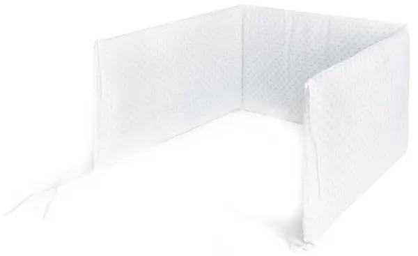 Apărătoare pentru pătuț My Baby Mattress - Grey Stars, 60 x 120 cm
