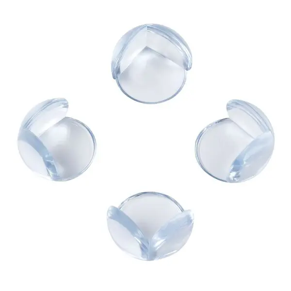 Apărători de colțuri Babyono - Transparent, 4 bucăți