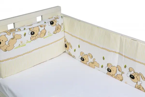 Aparatori laterale pentru pat Puppy Beige