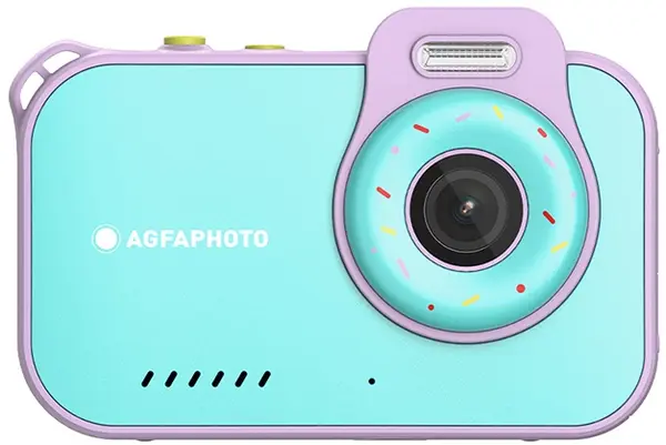 Aparatul foto pentru copii AgfaPhoto - Realikids Cam Waterproof 2, albastru
